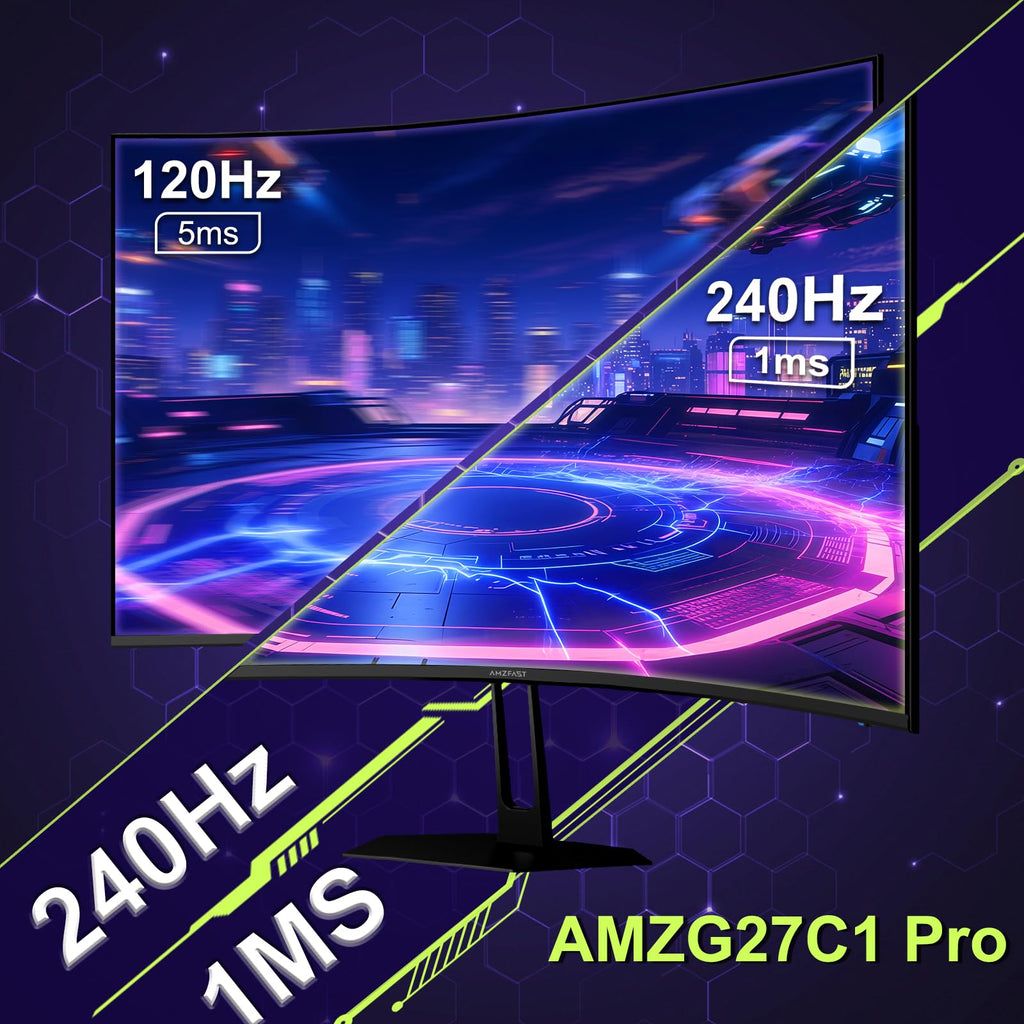 27 inch 240Hz Curved FHD 1080p Gaming Monitor D803