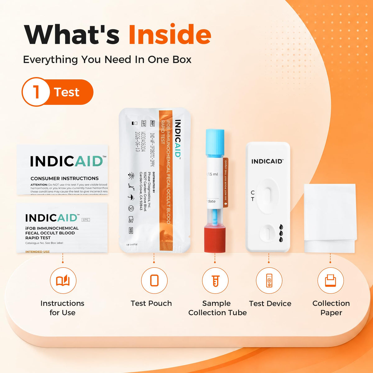 Fecal Occult Blood Screening 1 Pack N2616