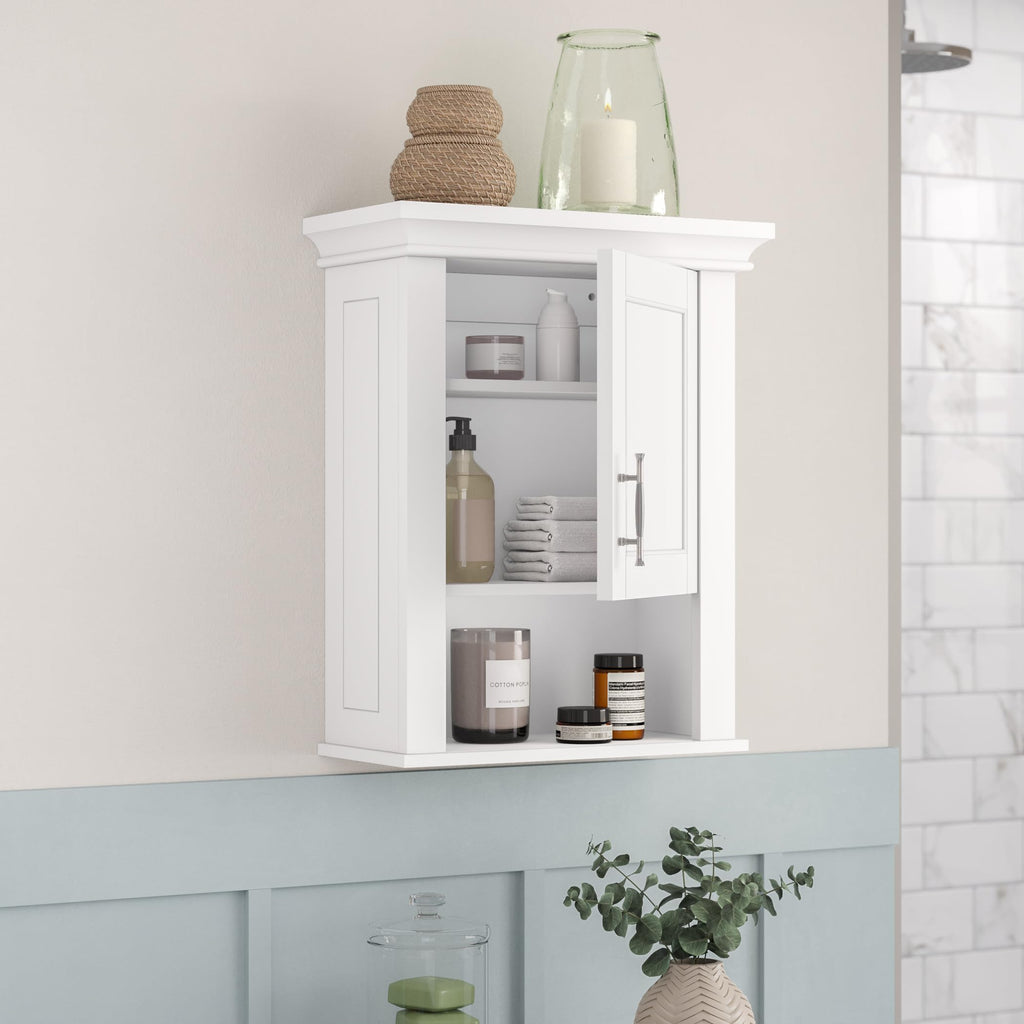White Wall Mount Medicine Cabinet Q960