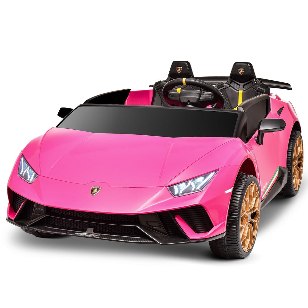 Pink 24V 2 Seater Kids Ride on Car G723