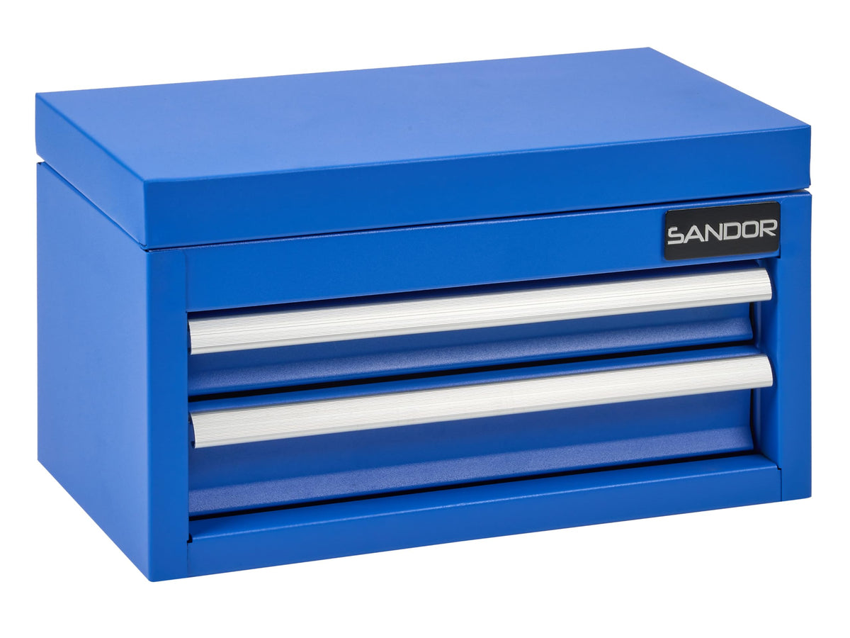 Blue Metal Tool Chest with 2 Drawers Y8734