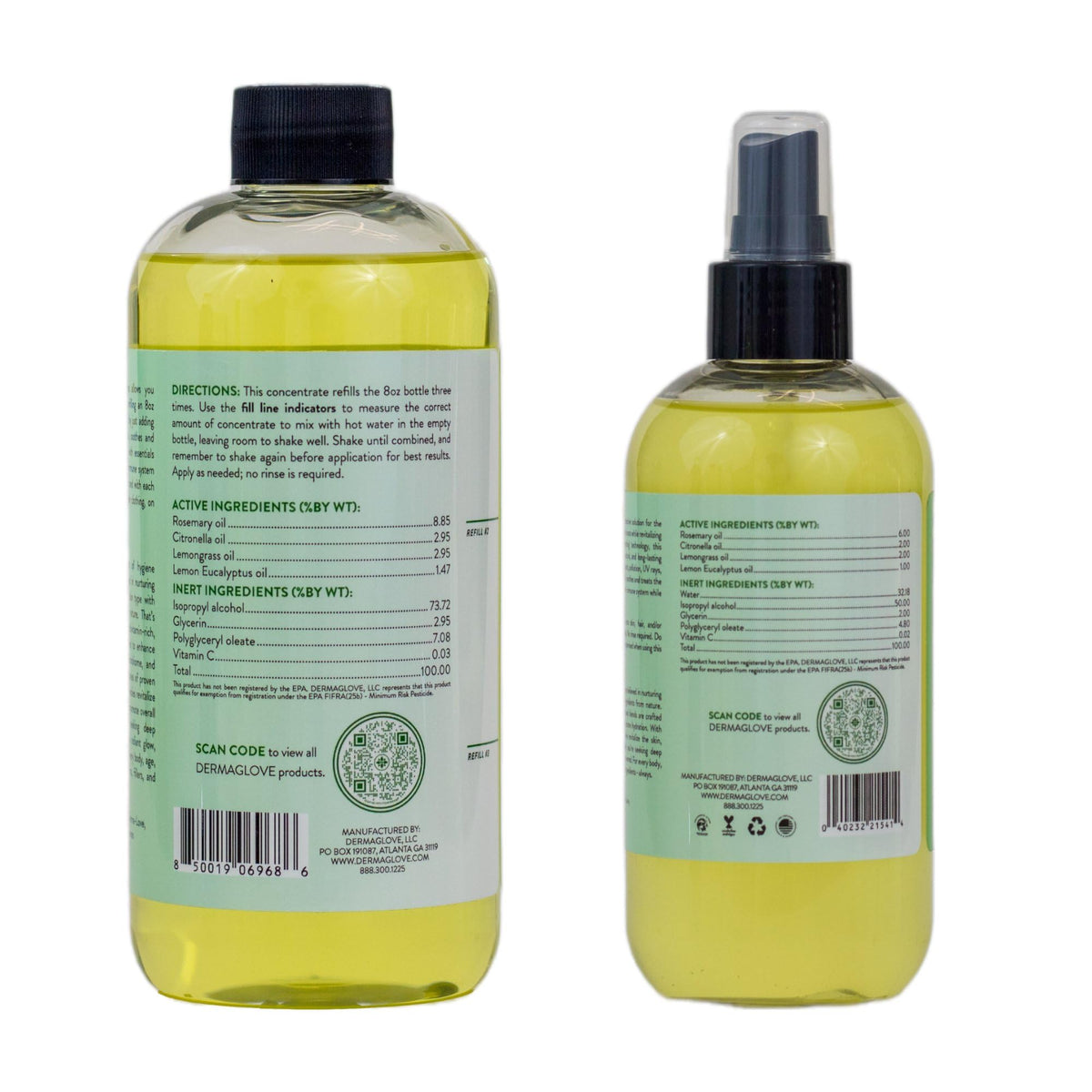 Mosquito and Insect Repelling Body Spray Refill Kit L113826