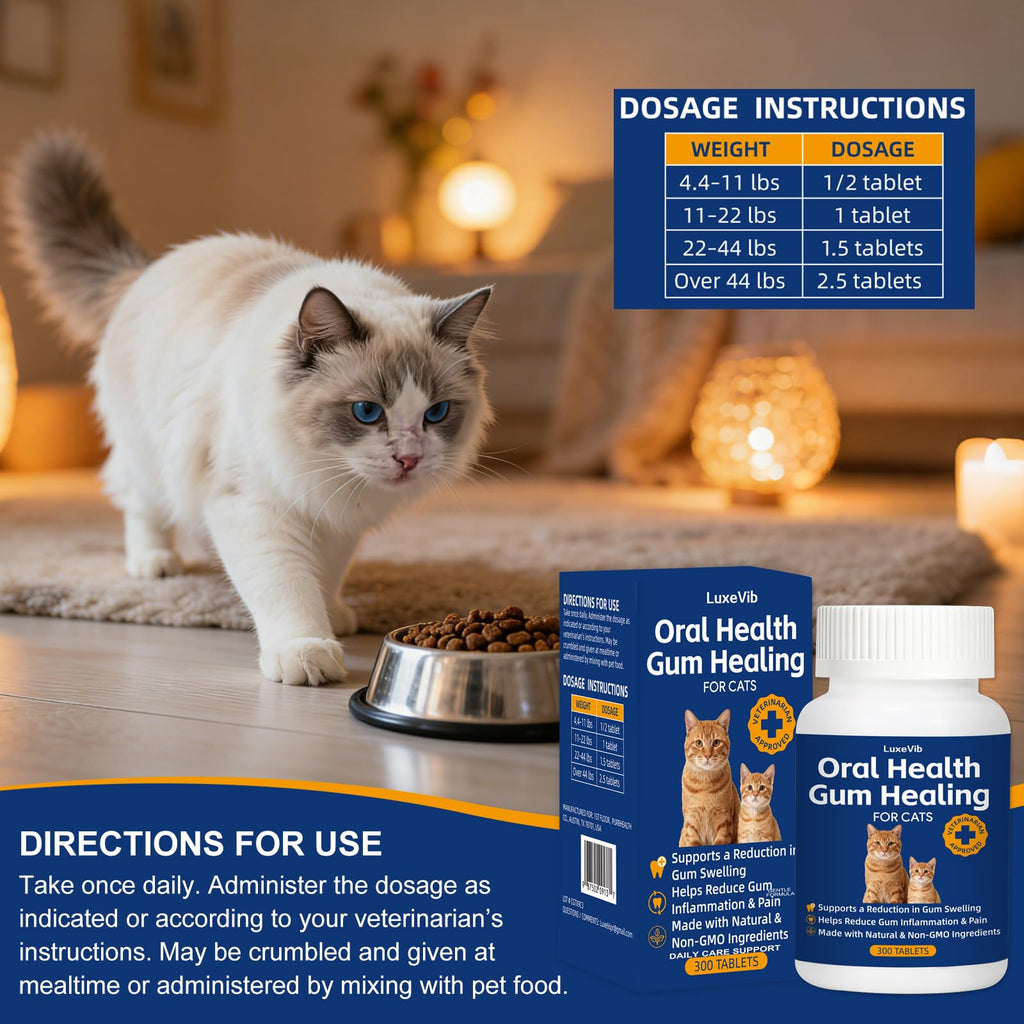 Natural Plant-Based Cat Oral Care W359