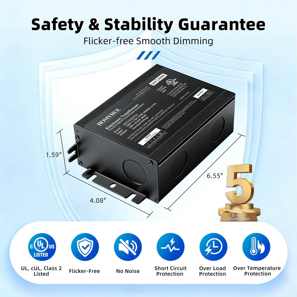 200W 24V Dimmable LED Driver Power Supply G805327