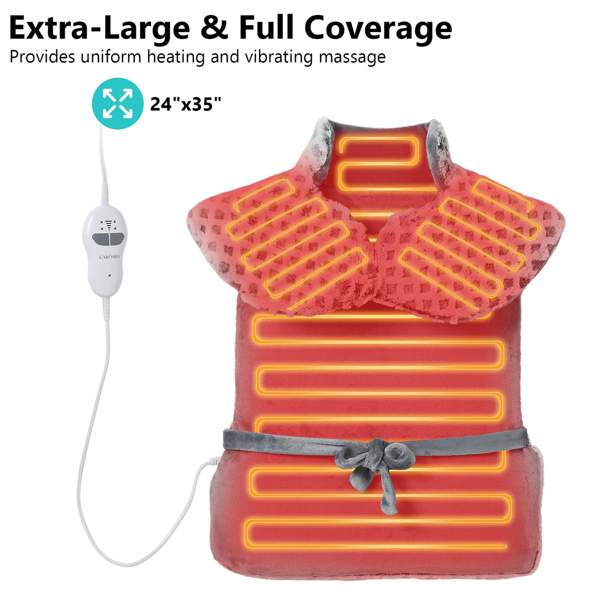 Heating Pad for Back Pain Relief K196