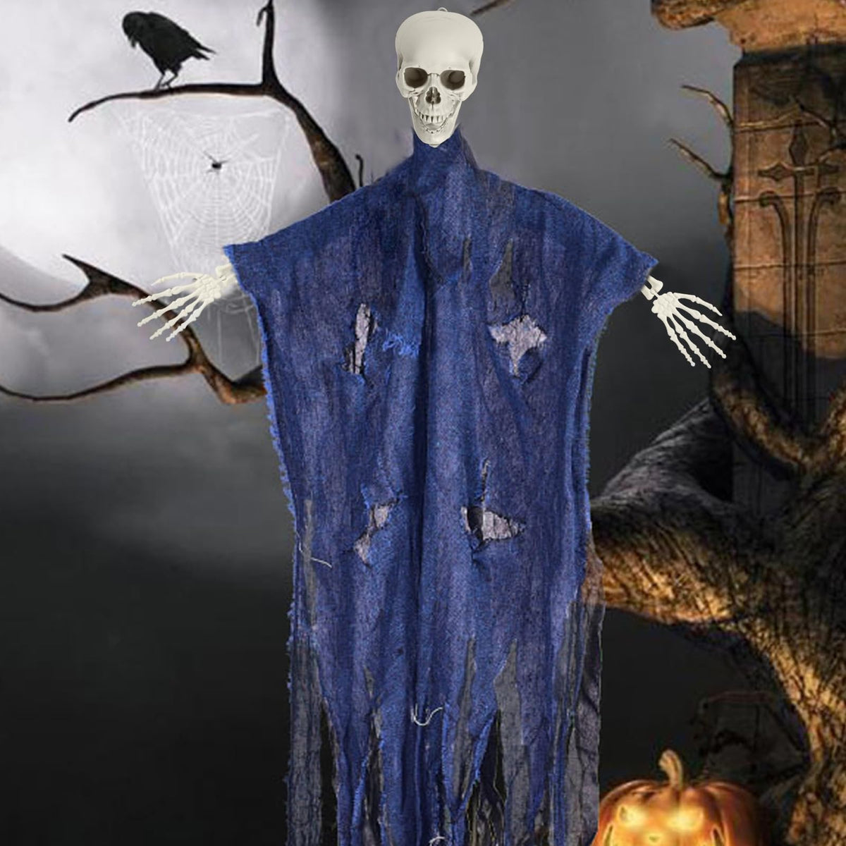 Life Size Plastic Skeleton with Movable Joints V204