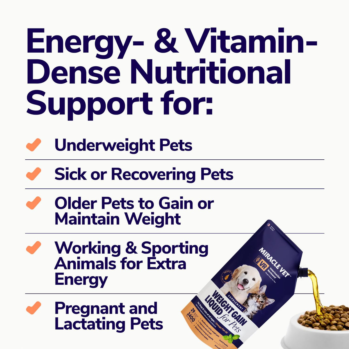 High-Calorie Weight Gainer Gel for Dogs & Cats O95529