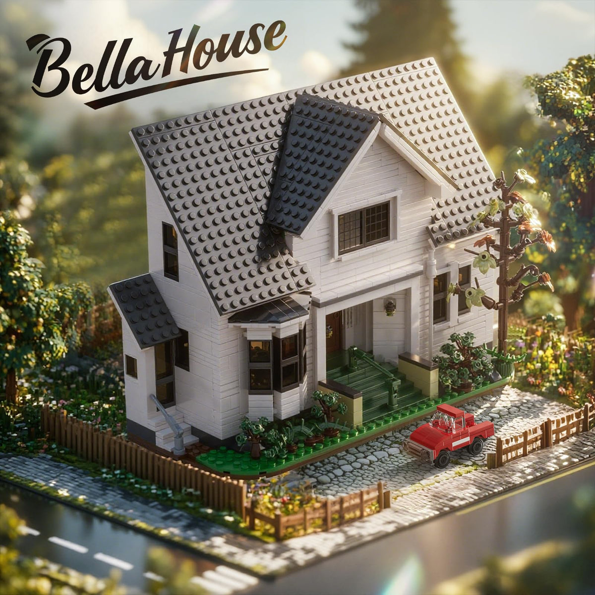 Building Block Set 1224 Pcs P743
