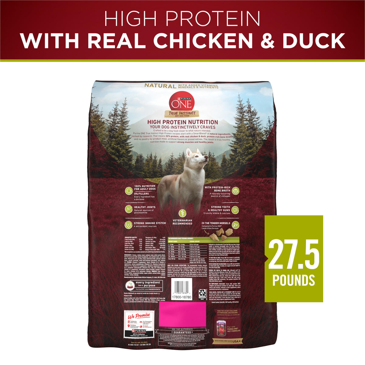 High Protein Chicken & Duck Dog Food Y60981