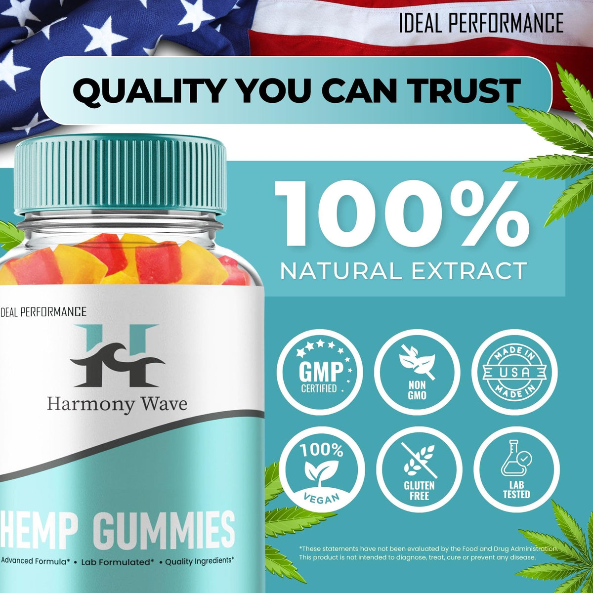 Hemp Gummies Maximum Strength All Natural 3 Pack I308