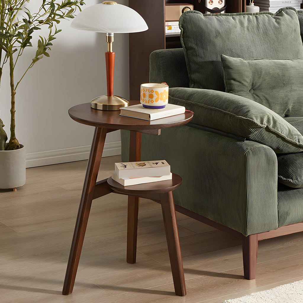 2-Tier Round Side Table U2138