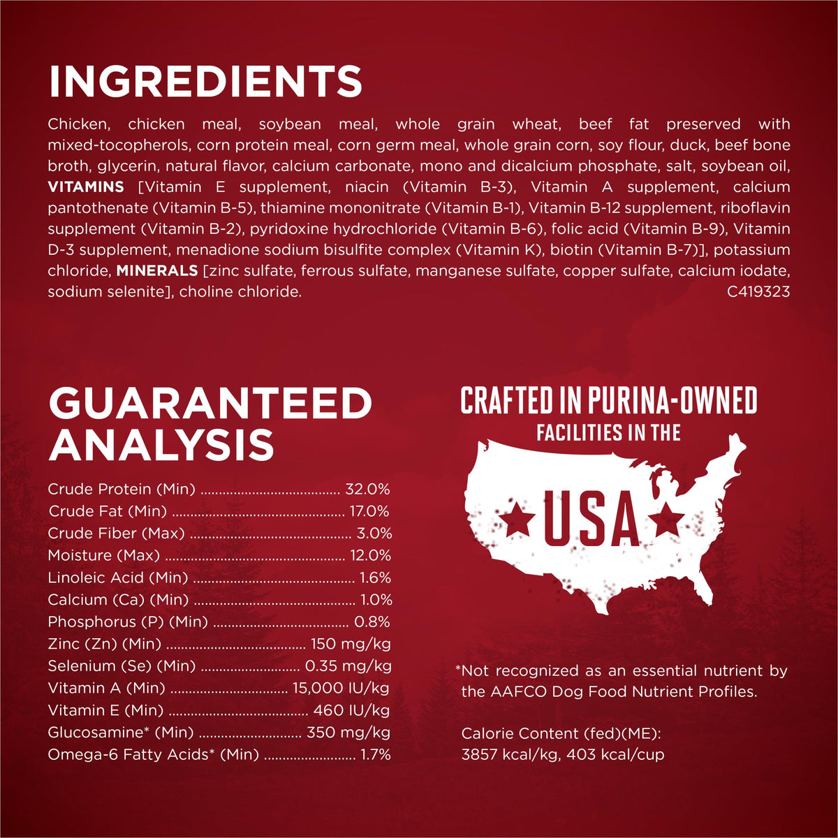 High Protein Chicken & Duck Dog Food Y60981