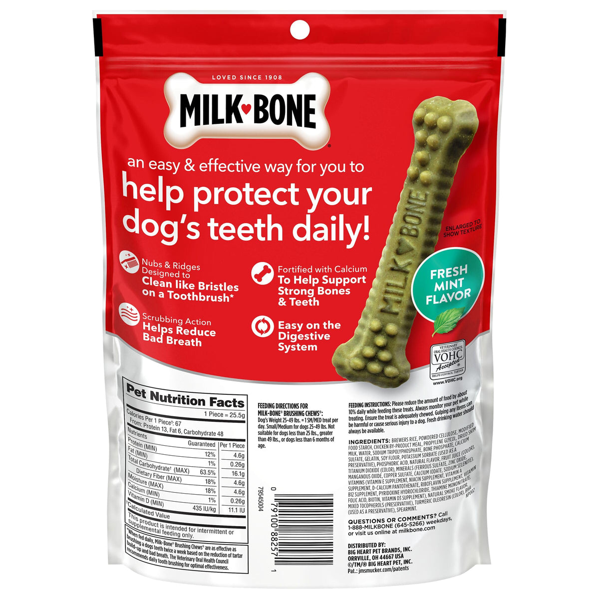 Small/Medium Fresh Flavor Dental Treats A828070