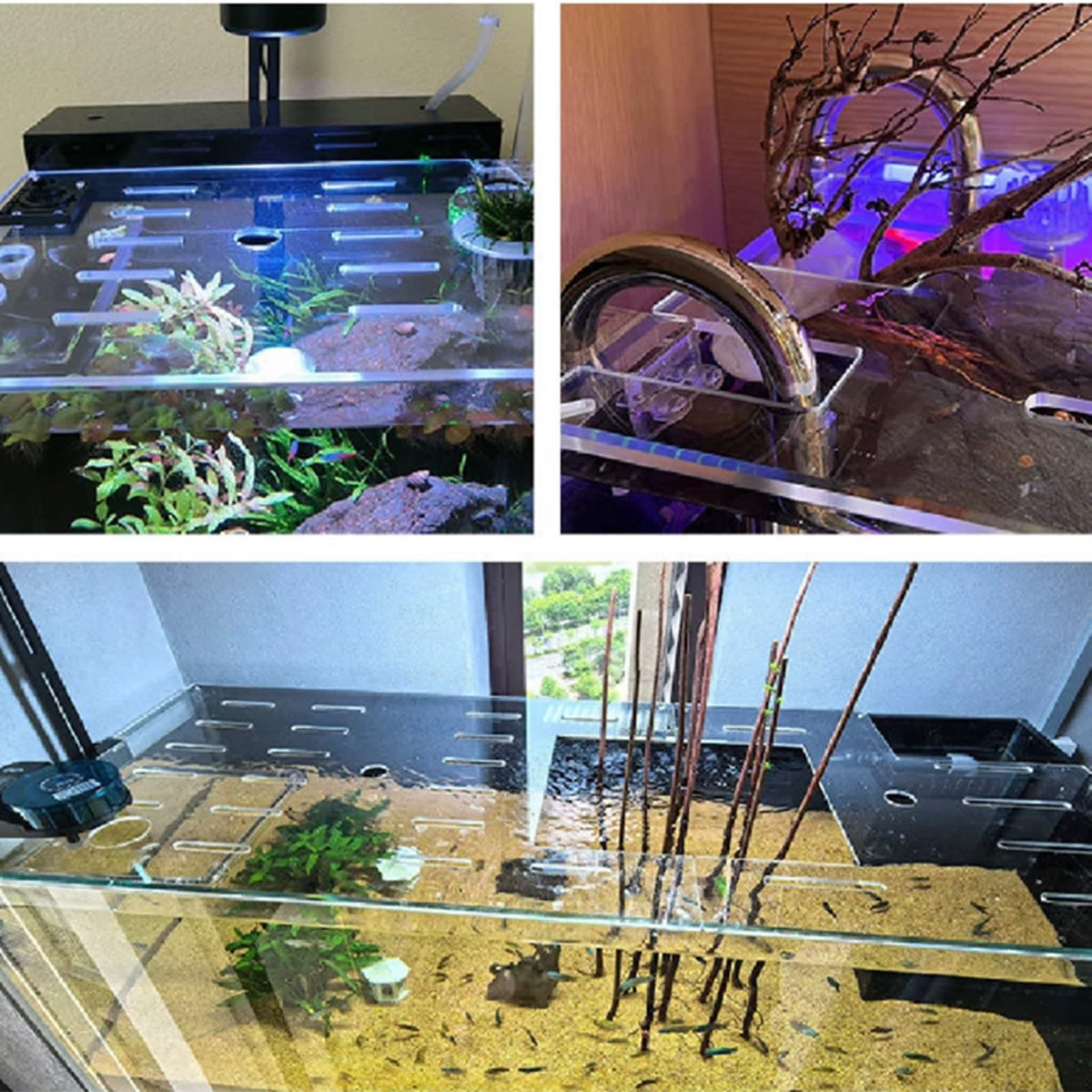 Clear Acrylic Aquarium Lid for 10-55 Gallon Tanks F106133