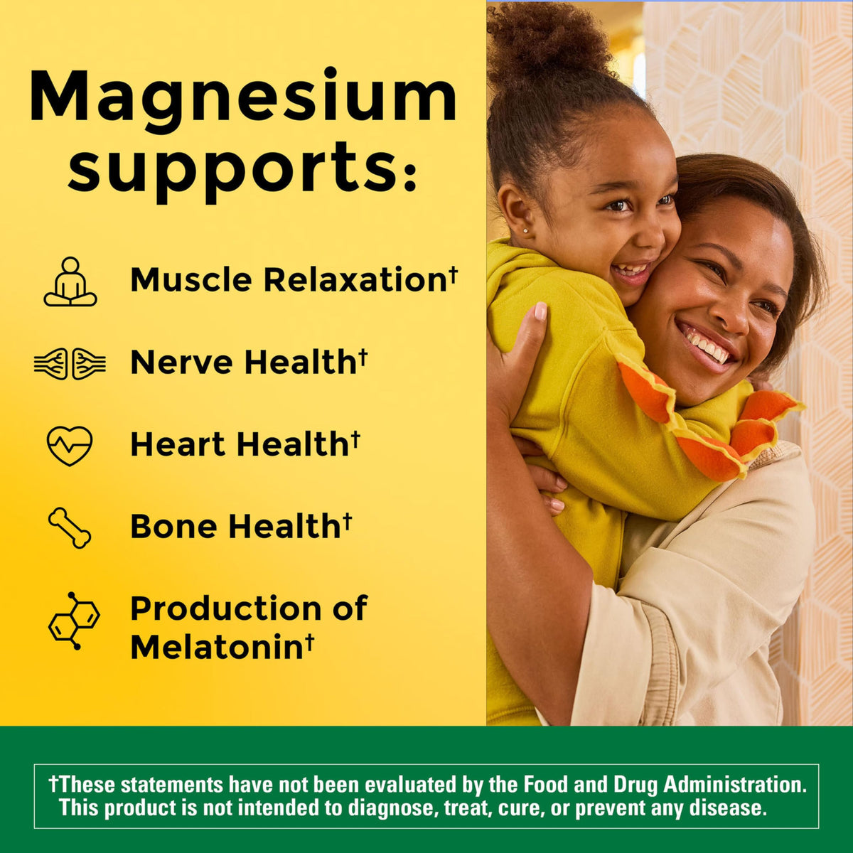 Magnesium L-Threonate with Vitamin C & Vitamin D3, 90 Capsules F297