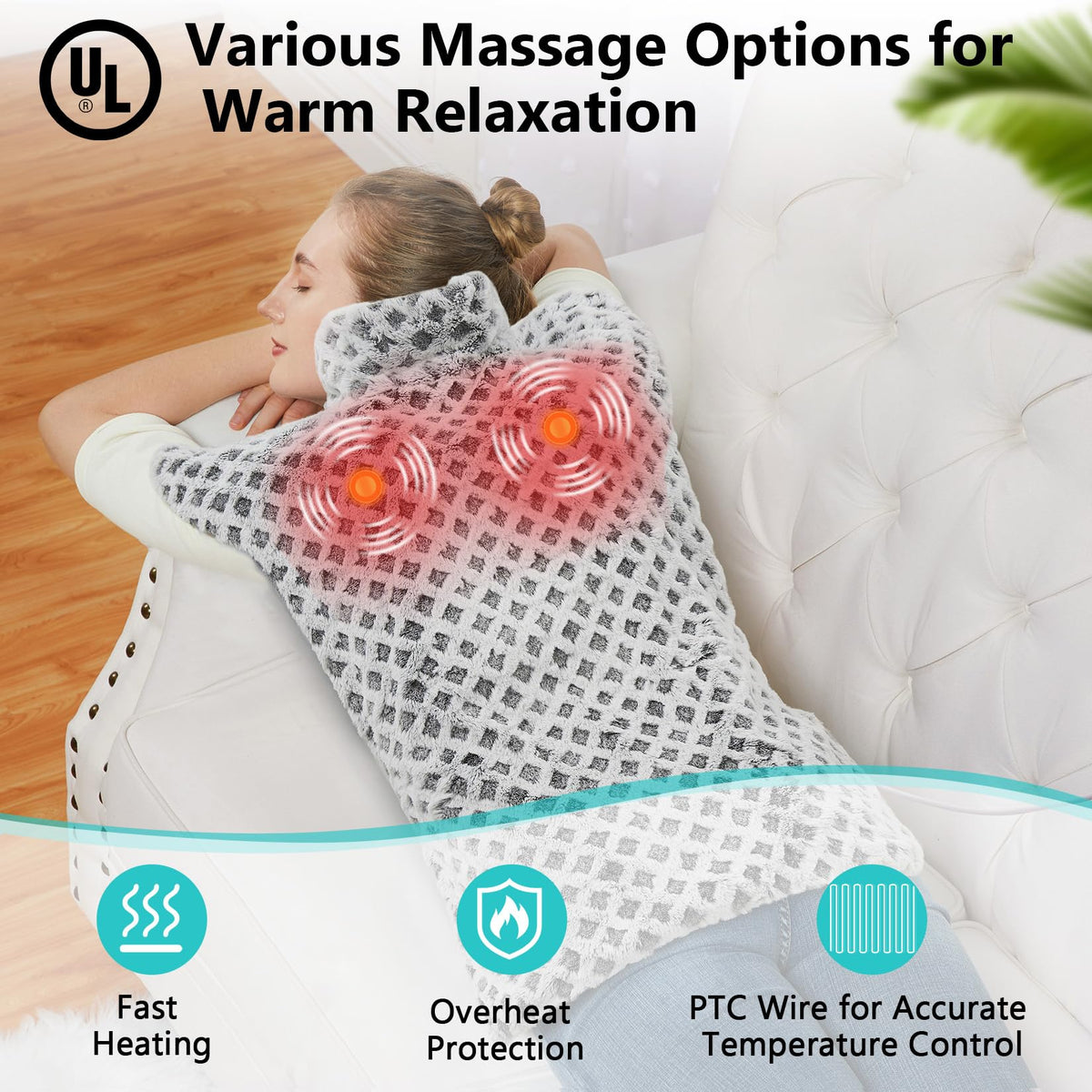 Heating Pad for Back Pain Relief K196