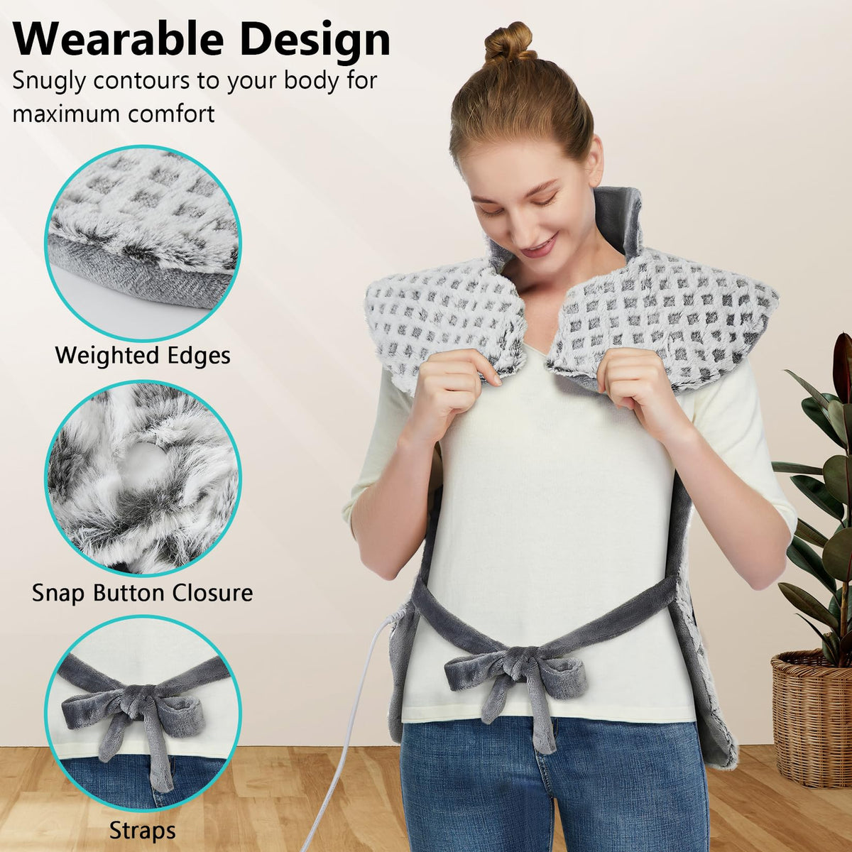 Heating Pad for Back Pain Relief K196