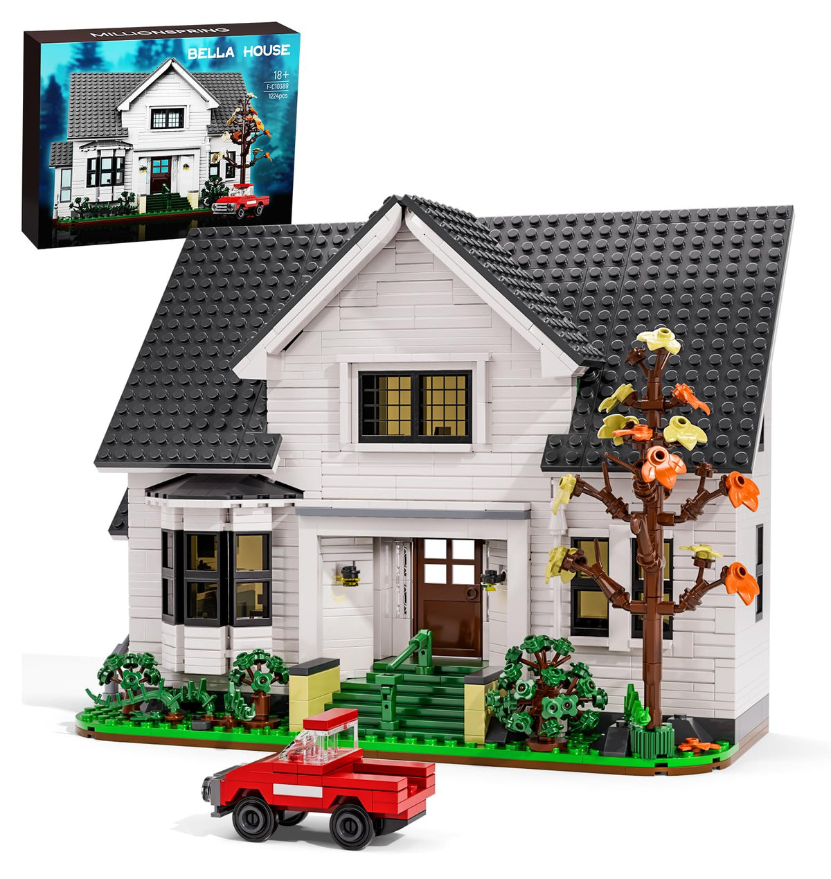 Building Block Set 1224 Pcs P743