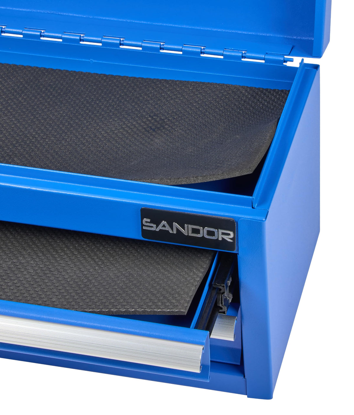 Blue Metal Tool Chest with 2 Drawers Y8734