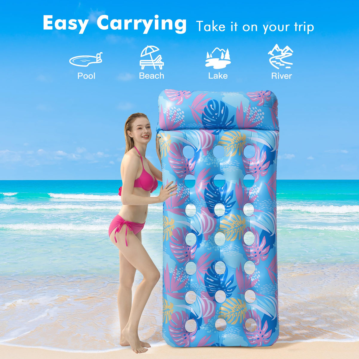 3 Pack Inflatable Pool Floats S449181