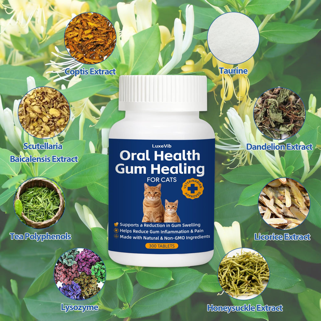 Natural Plant-Based Cat Oral Care W359