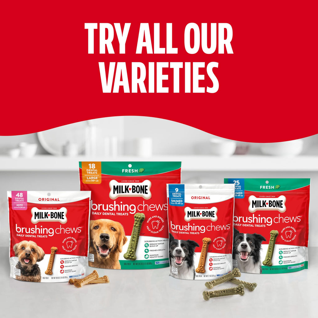 Small/Medium Fresh Flavor Dental Treats A828070