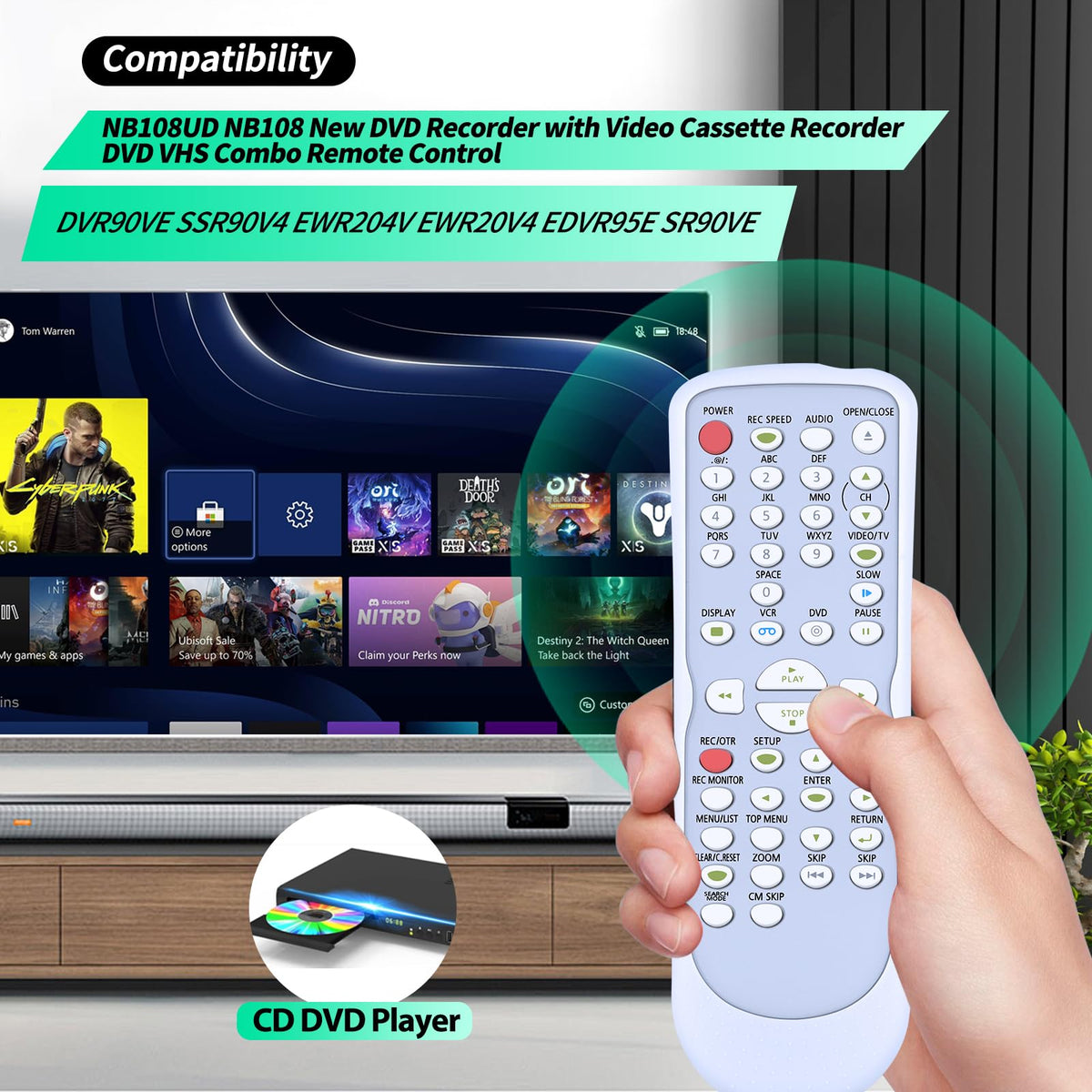 Replacement Remote N8320