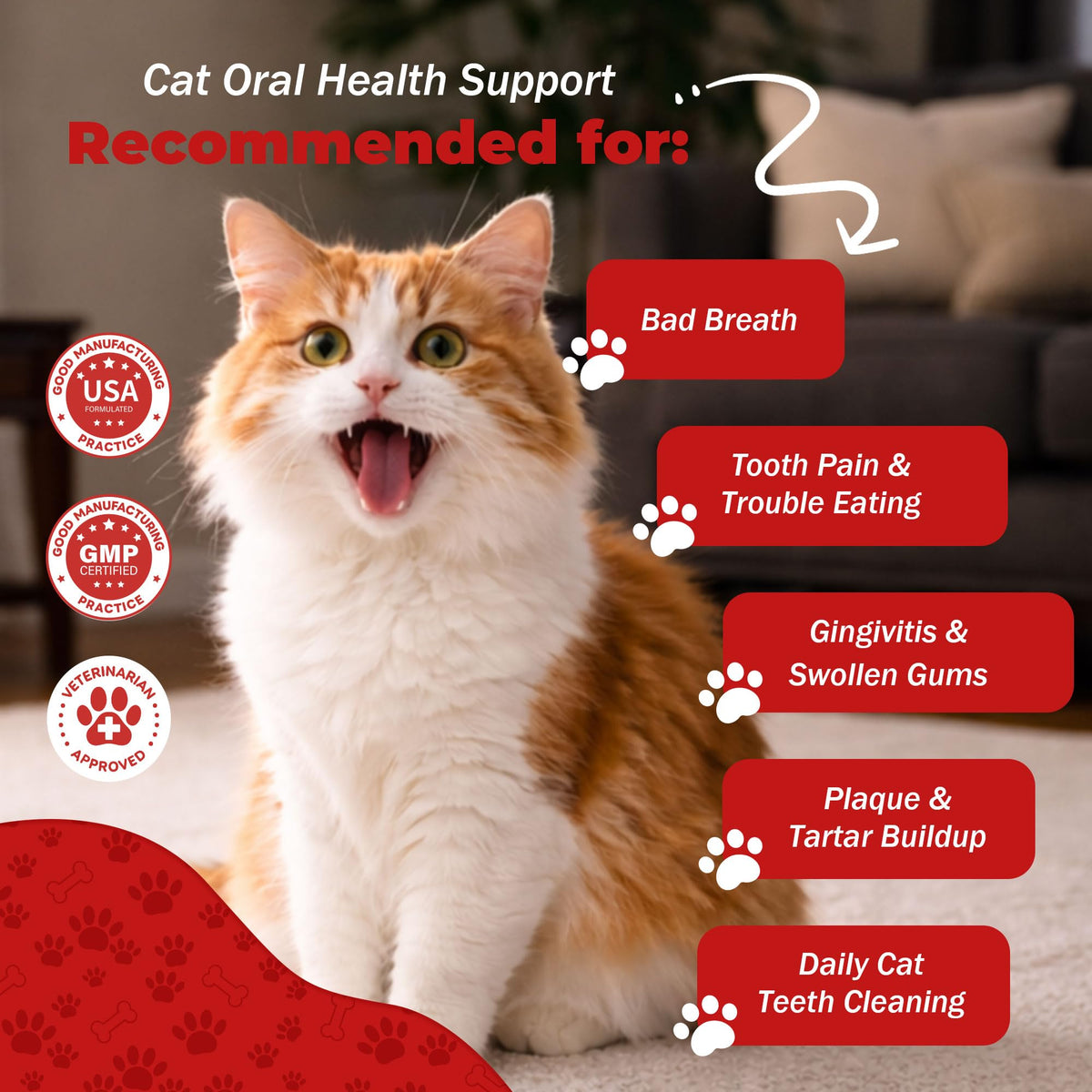 Cat Dental Care Tablets I68933