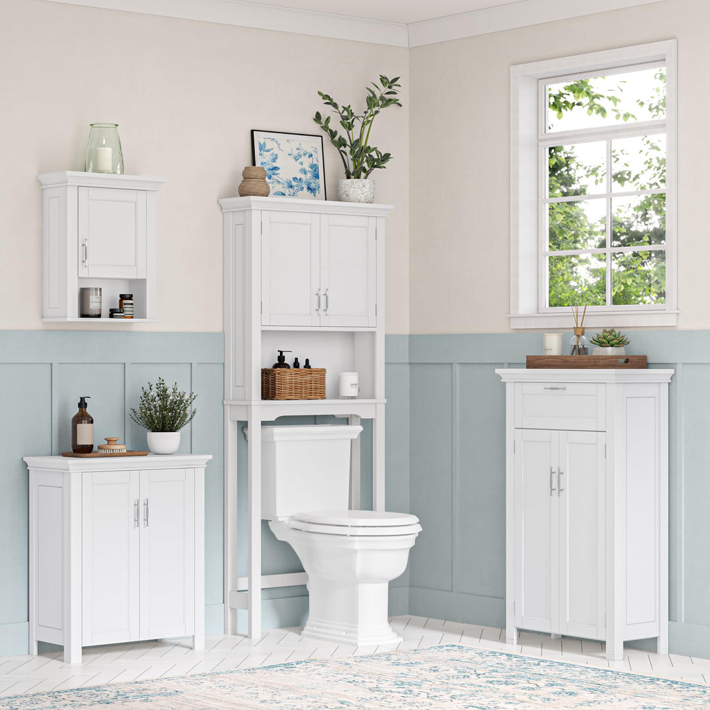 White Wall Mount Medicine Cabinet Q960