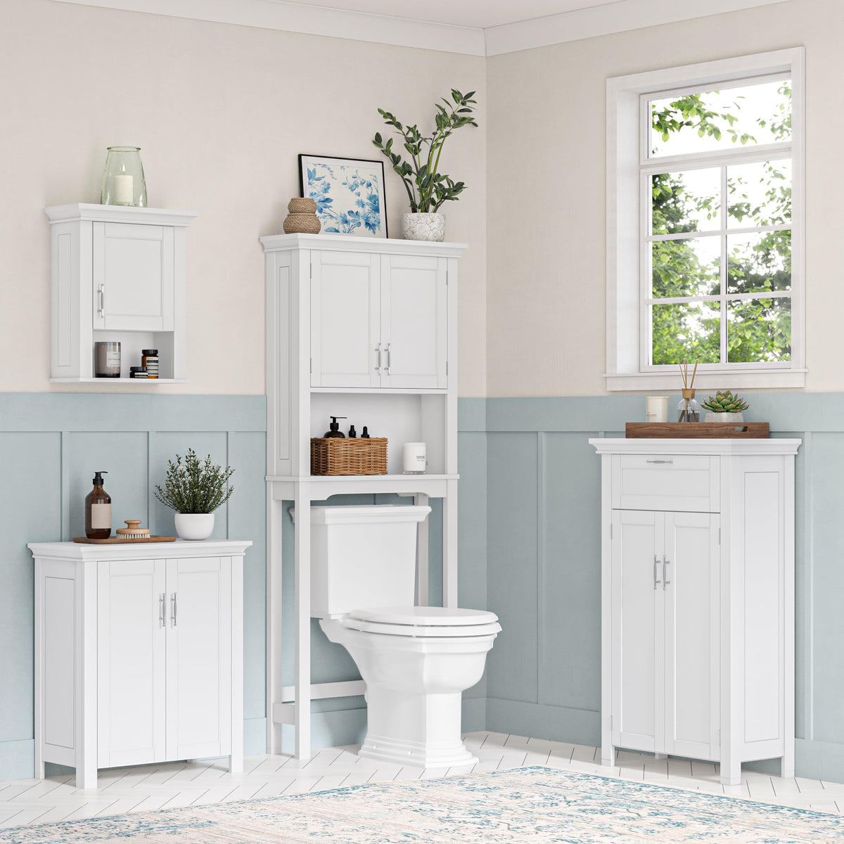 White Wall Mount Medicine Cabinet Q960