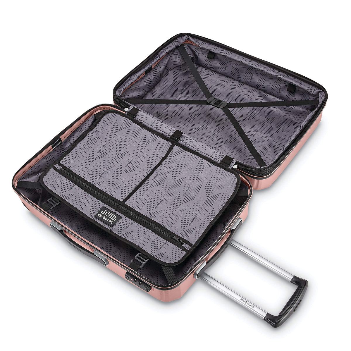 Hardside Carry-On 20-Inch Luggage with Spinners E31177