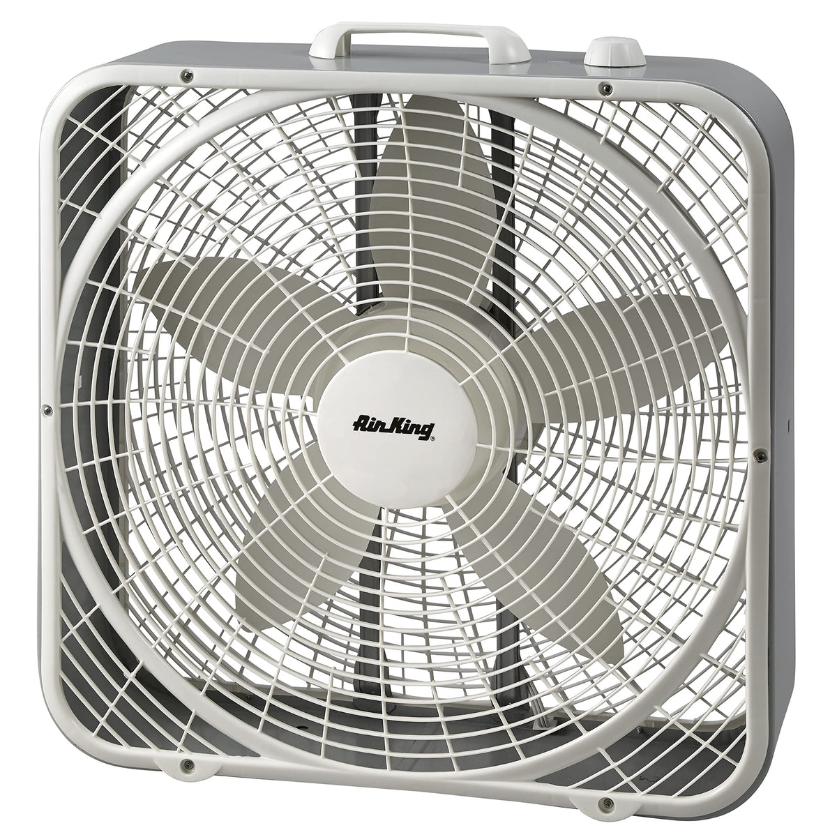 20-Inch 3-Speed Box Fan & 20x20x1 MERV 13 Pleated Air Filter 6 Pack P1216